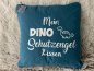 Preview: Kissen mit Aufdruck: Mein DINO Schutzengel Kissen