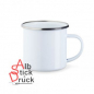 Preview: Emaille Tasse mit Aufdruck nach Wunsch