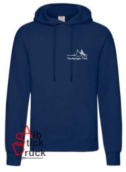 Hoodie bedruckt mit Tauchgruppe-Teck