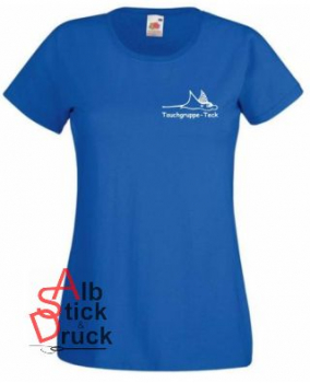 T-Shirt Damen mit Tauchgruppe-Teck