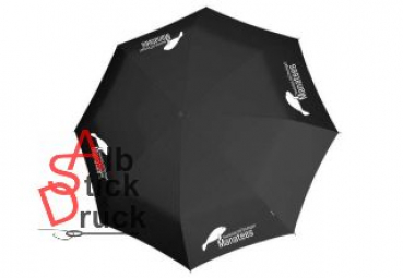 Regenschirm bedruckt mit Manatee